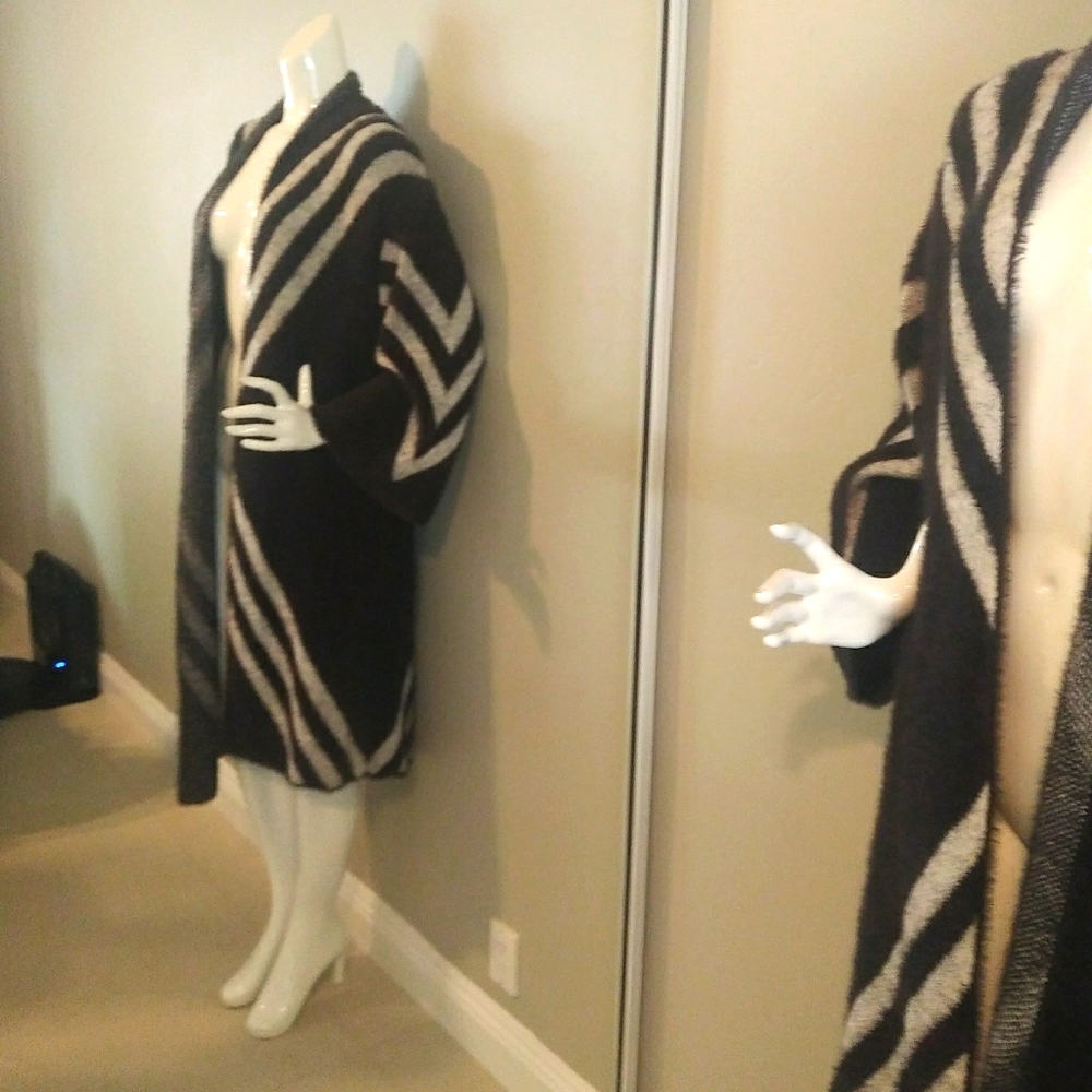 Long cardigan/ duster size M